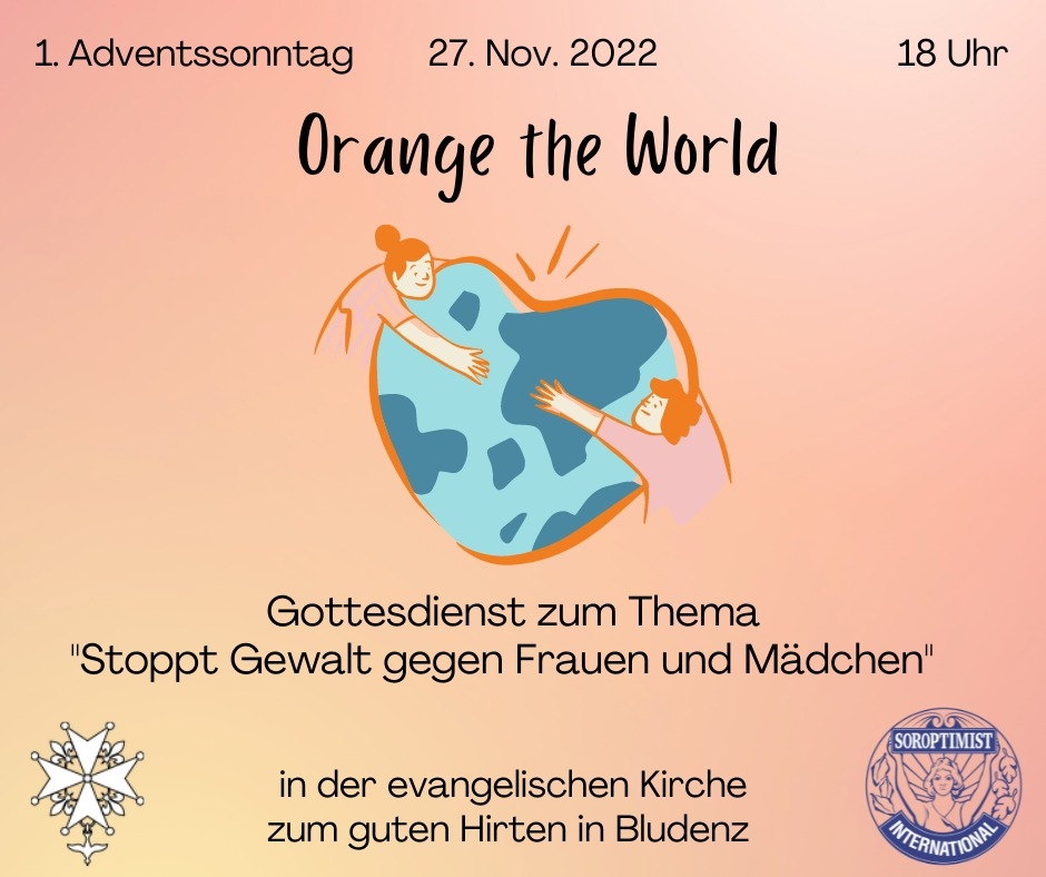 Orange the World – Gegen Gewalt gegen Frauen und Mädchen