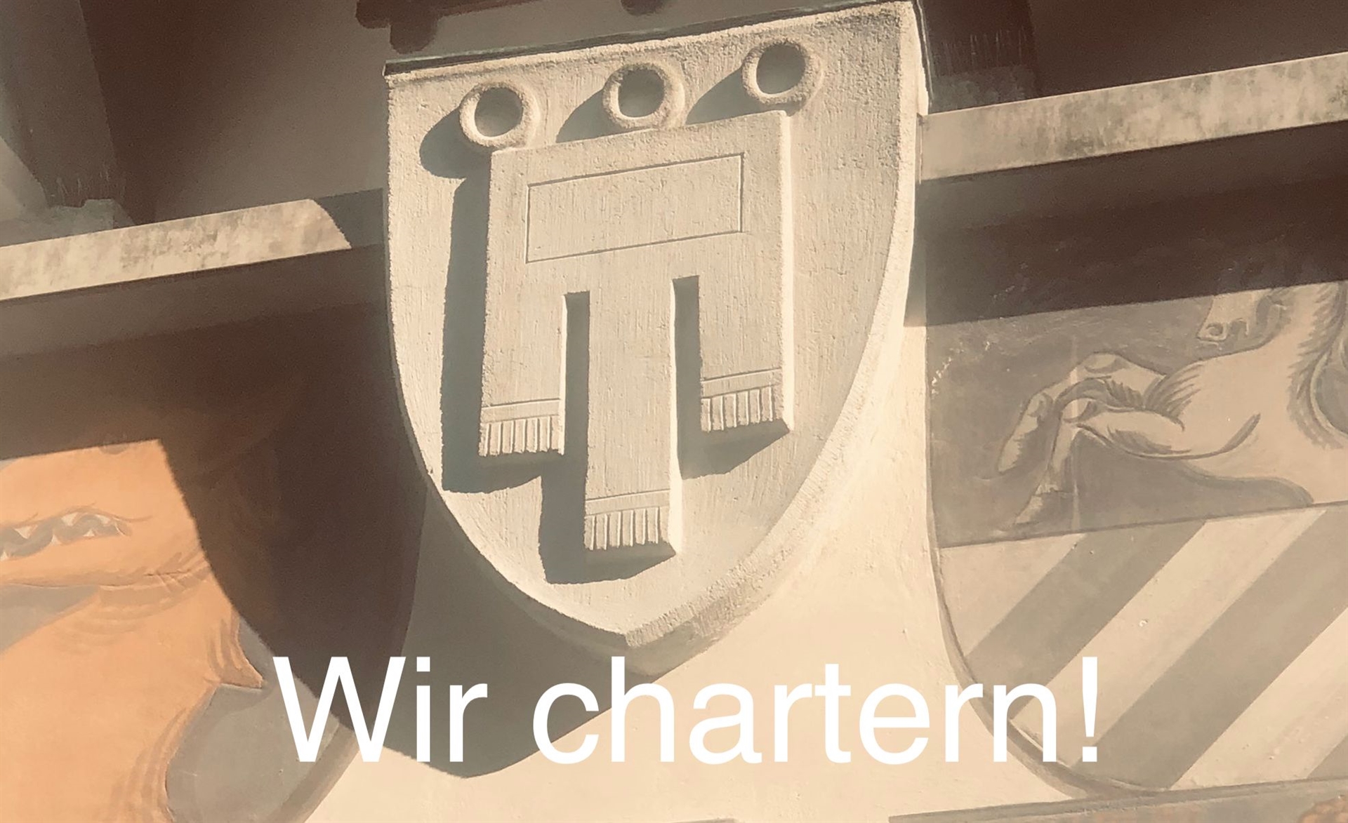 Wir chartern!