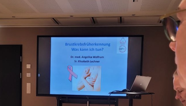 Vortrag „Brustkrebsfrüherkennung – Was kann ich tun?“
